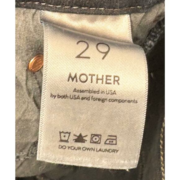 Mother Jeans High Waisted Looker Dark Wash Skinny Glam Streetwear Women’s 29 - Picture 5 of 8